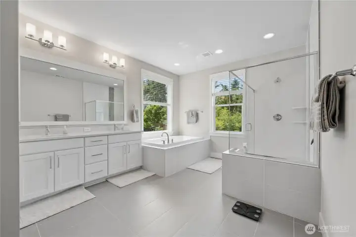 5-piece primary bathroom