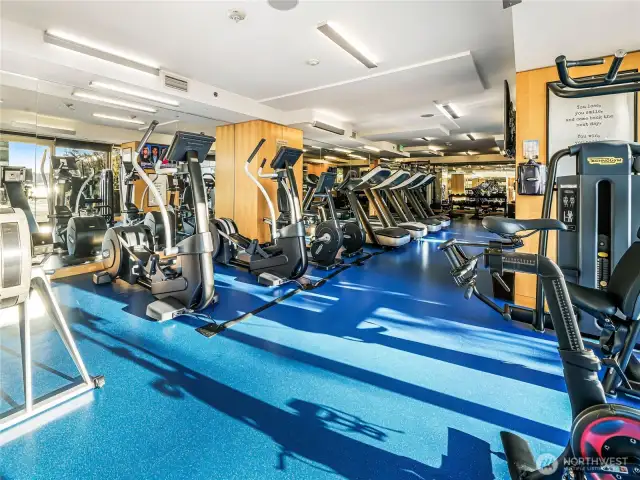 State of the art workout facilities