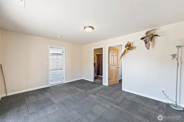 Second living space attached to main garage