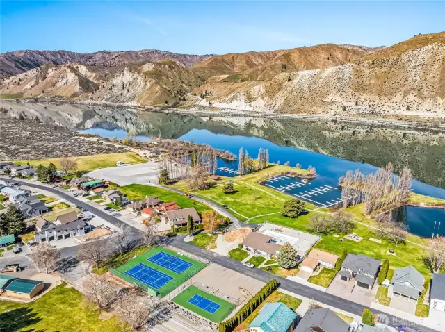 Sun Cove Sports courts