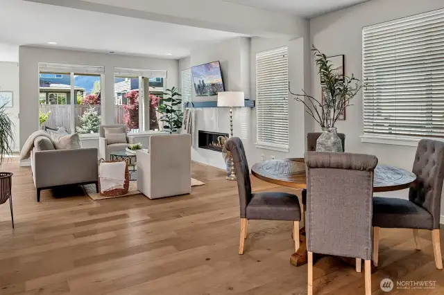 Spacious and open floor plan offering all new flooring throughout.