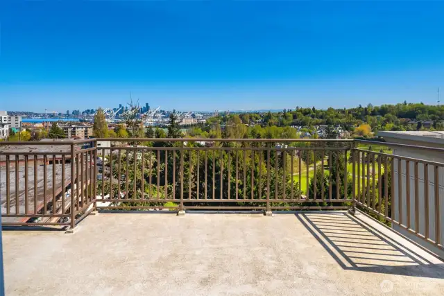 Views from the penthouse level.