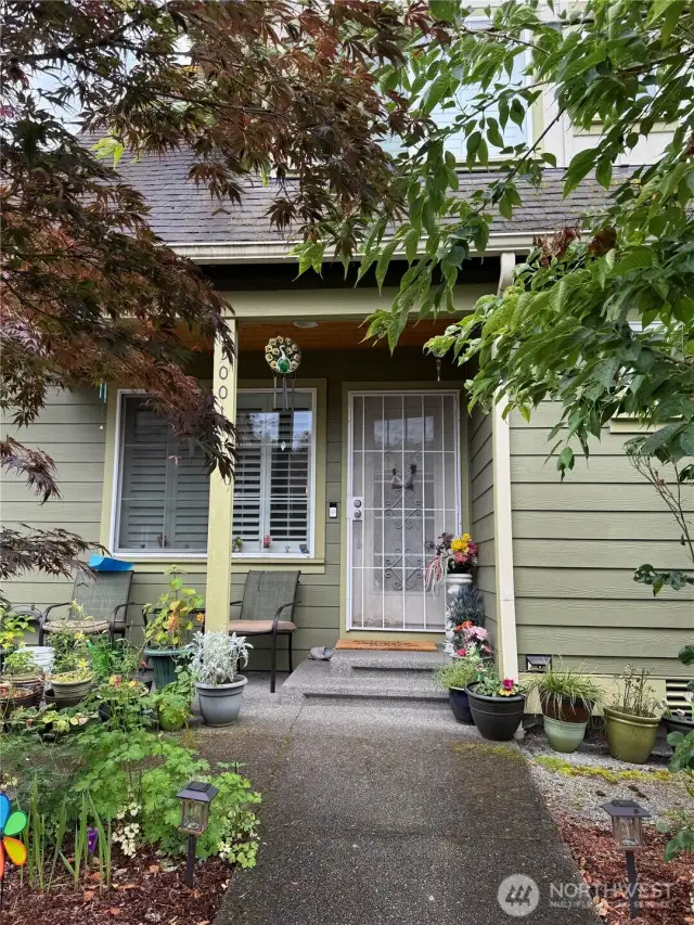 Front of the house