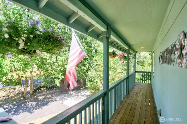 Front porch.