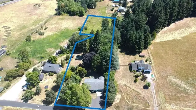 Approximate property lines.