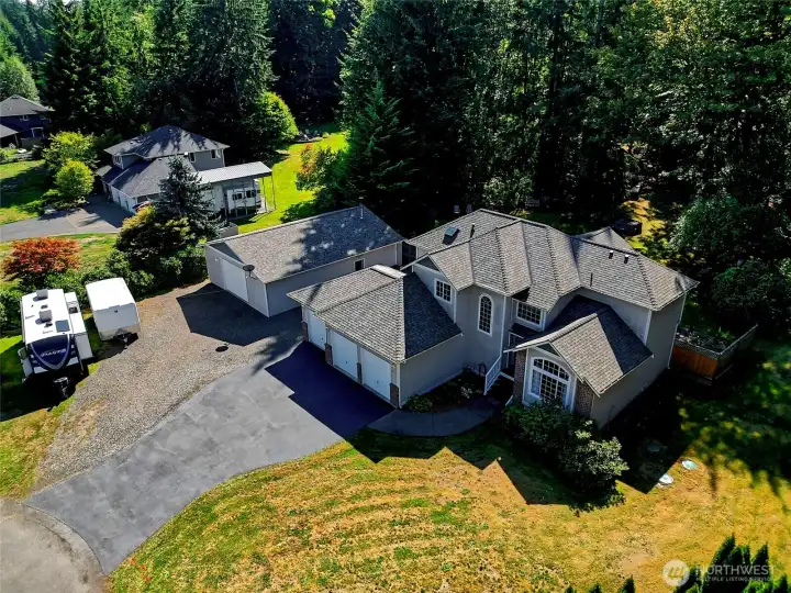 This property includes a shop that is approx. 1200 sq feet, ample parking, no HOA!