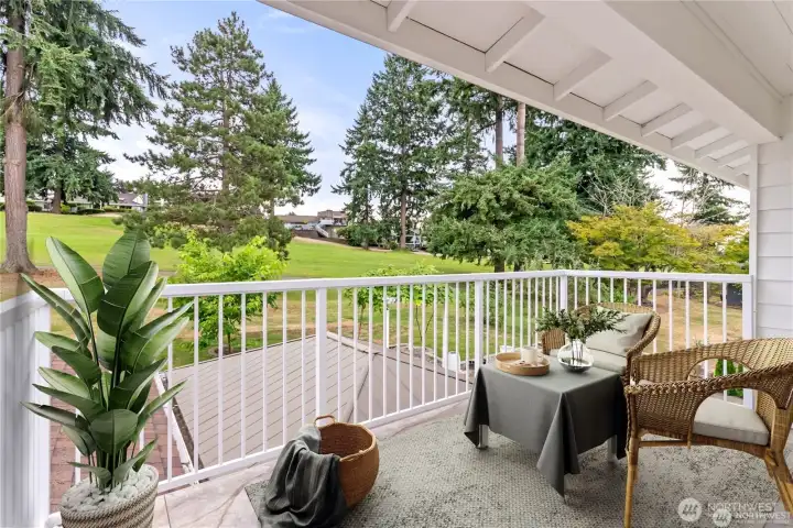 Balcony off of Primary Suite!