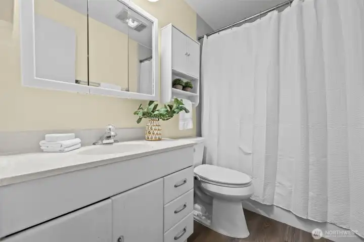 Main floor bathroom.