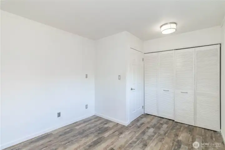 Guest suite or office/den offering flexible use options.