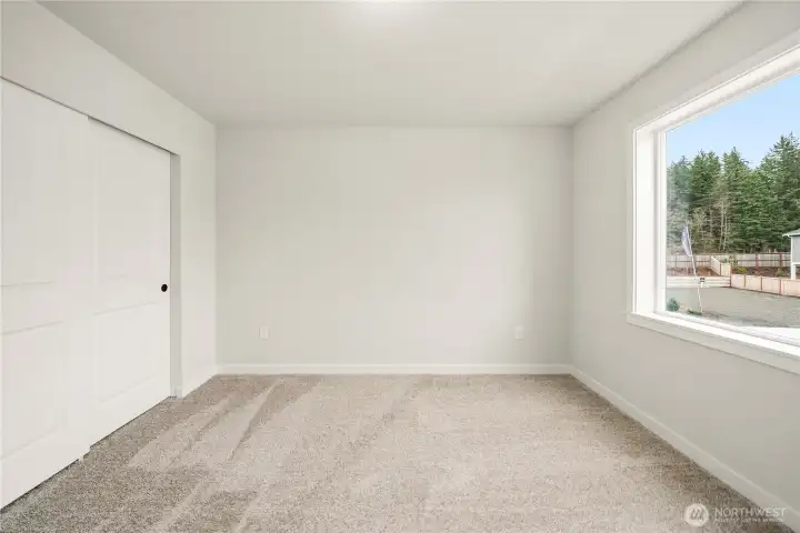 Bed 4. Photos of a previously completed home. Actual colors and finishes may vary. See site agent for details.