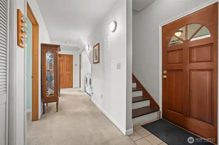 Front door lower level