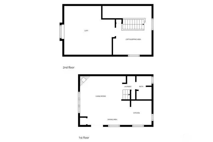 Cottage floor plan