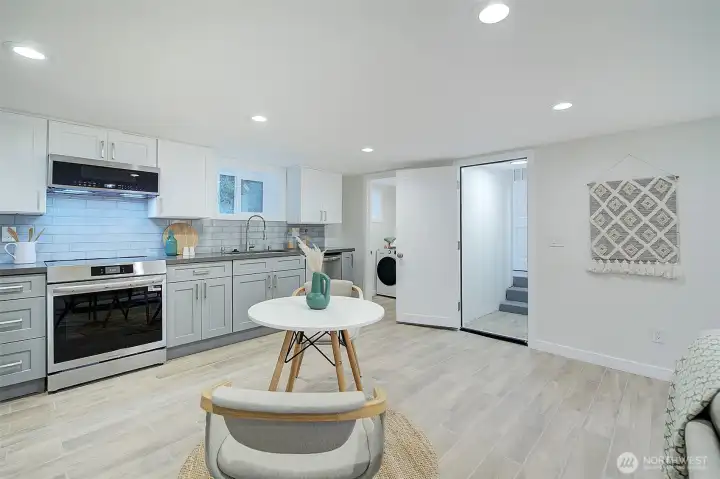 Open Kitchen in the ADU