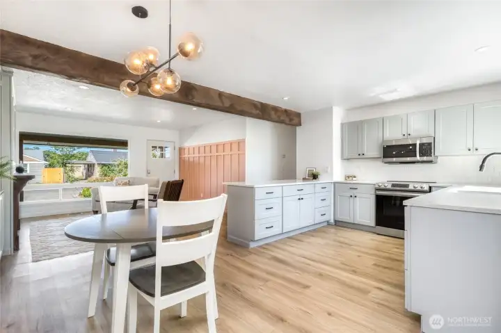 Dining/Kitchen/Living Area