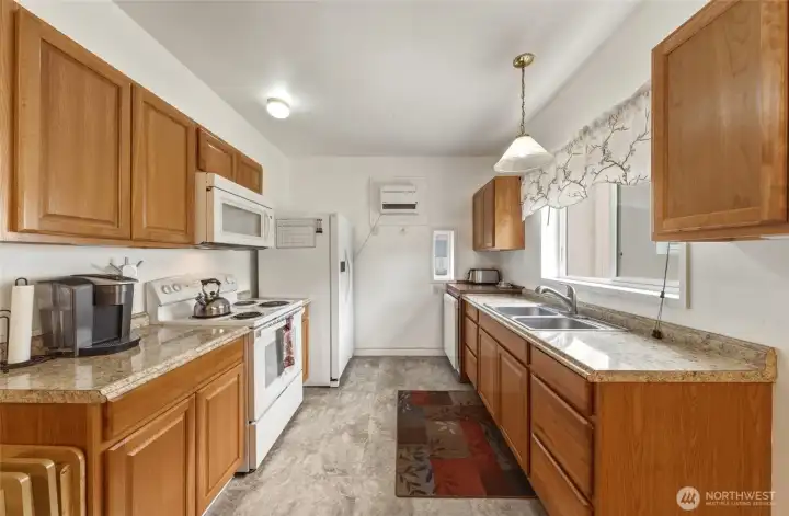 Main Home Kitchen With Newer Appliances