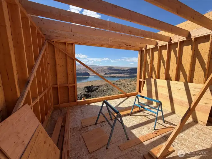 Actual view perspective from primary bedroom!