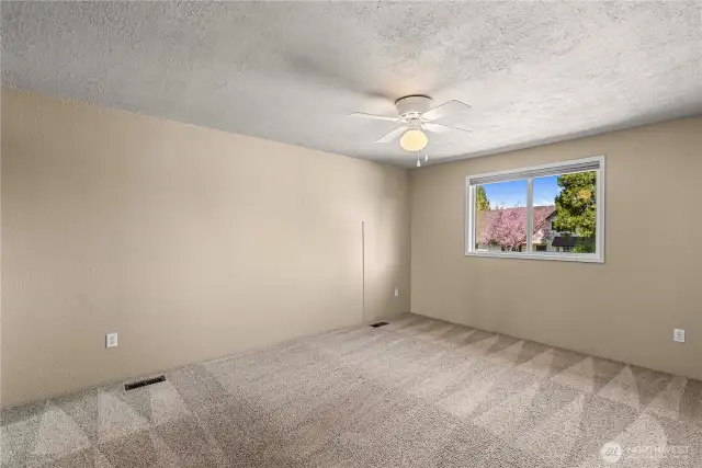 Upper level second bedroom.