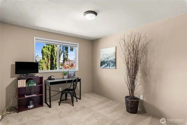 Upper level third bedroom and/or office.
