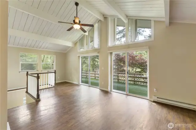 Lots of Windows and High Ceilings!
