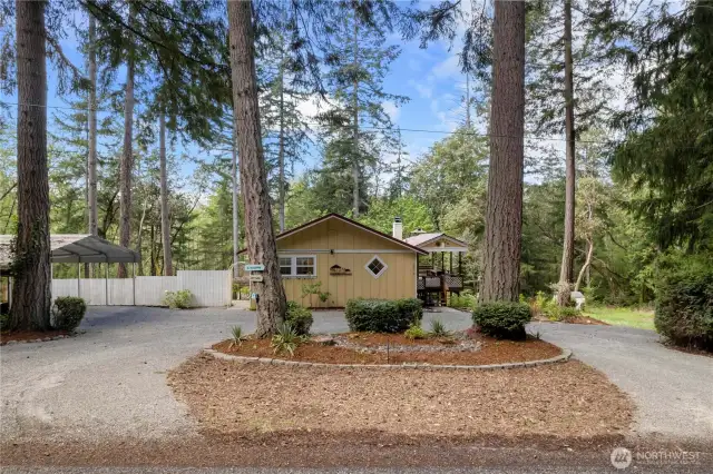 Come and Enjoy this Secluded Home on Anderson Island!