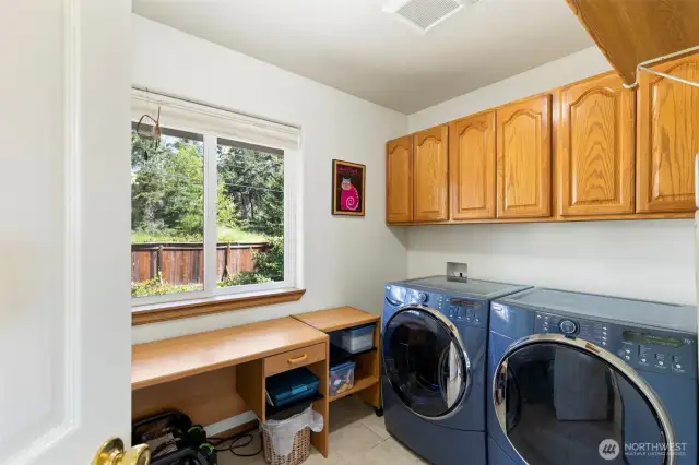 Laundry off of kitchen