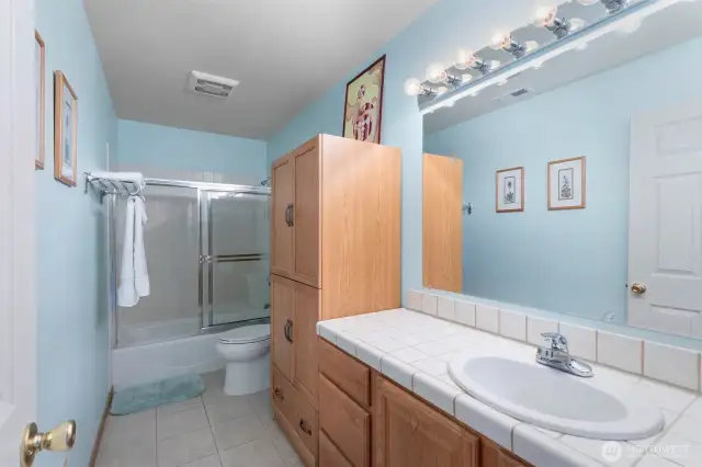 Lower level full bath