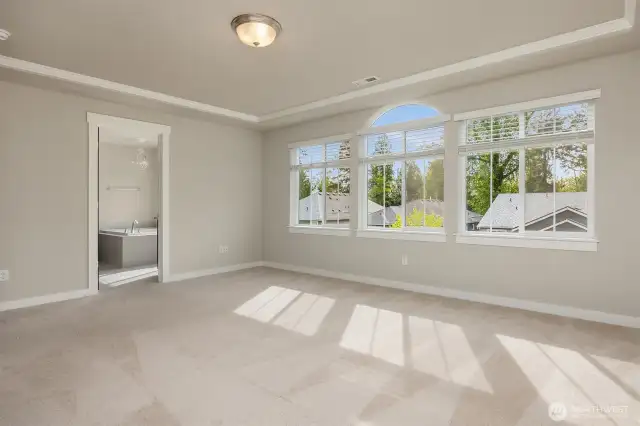 Primary Suite with 5 Piece Bathroom