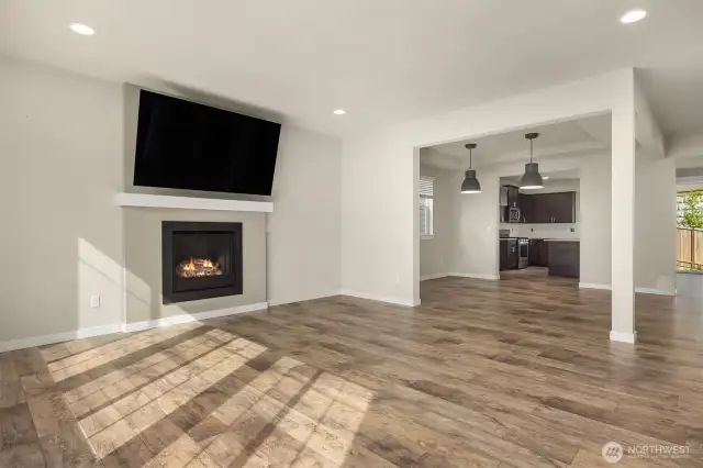 Great Room - Open Floor Plan