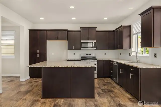 Ample Cabinet Storage
