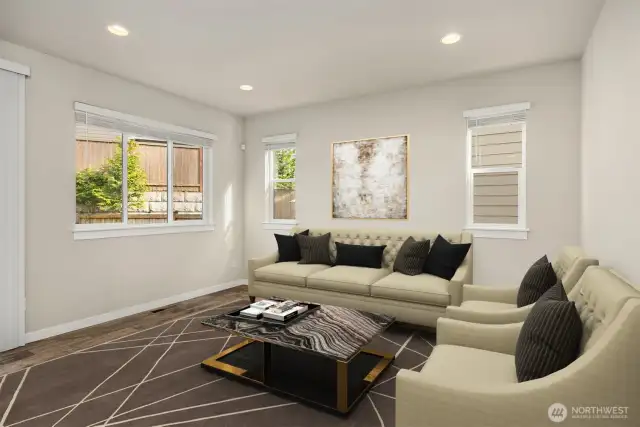 Family Room off Kitchen