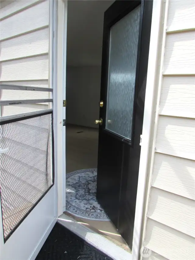 UPDATED FRONT ENTRY OF HOME.