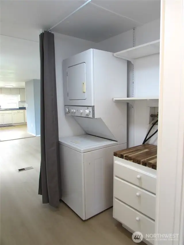 ADDED STORAGE AND SKYLIGHT ABOVE.