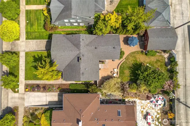 Outdoor entertainment this summer will be a breeze, thanks to two patios, a newly painted shop, enhanced backyard landscaping including trees and fencing, and upgraded front yard sprinkler system.