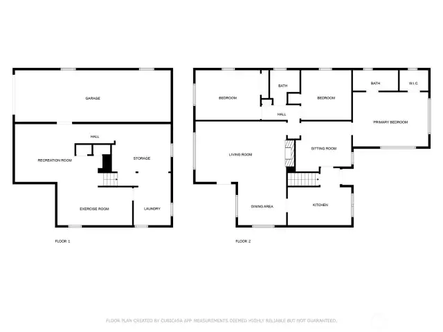 Floor plans help to plan the move! Let's head outside!