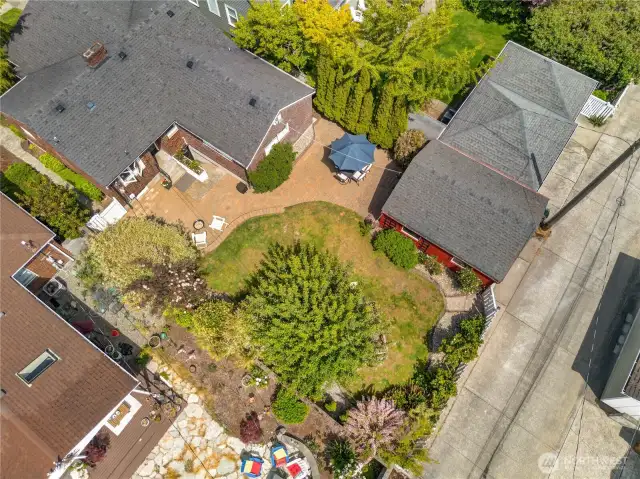 One of the highlights of this neighborhood is its large backyards, offering plenty of room for relaxation and outdoor activities. With a paved alley behind the home and a recently updated back fence, the fully fenced yard adds both privacy and security—perfect for gatherings and peaceful evenings