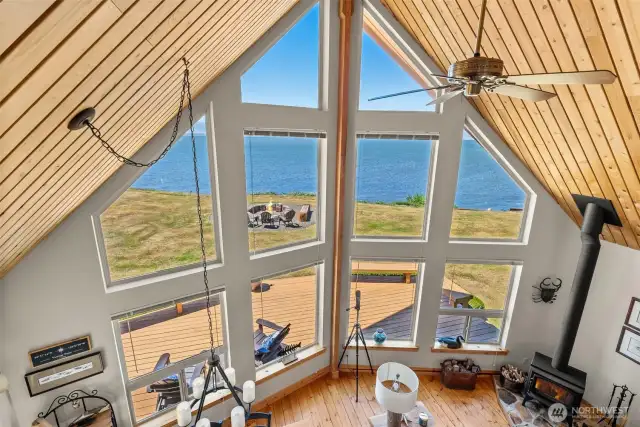 Those amazing views continue. Milgard windows with lifetime warranty.