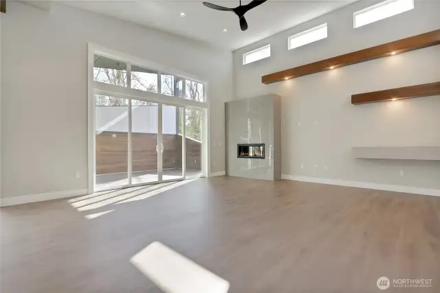 Main Floor Open Great Room • Upgraded Twilight Fireplace • Energy Efficient Vinyl Windows
