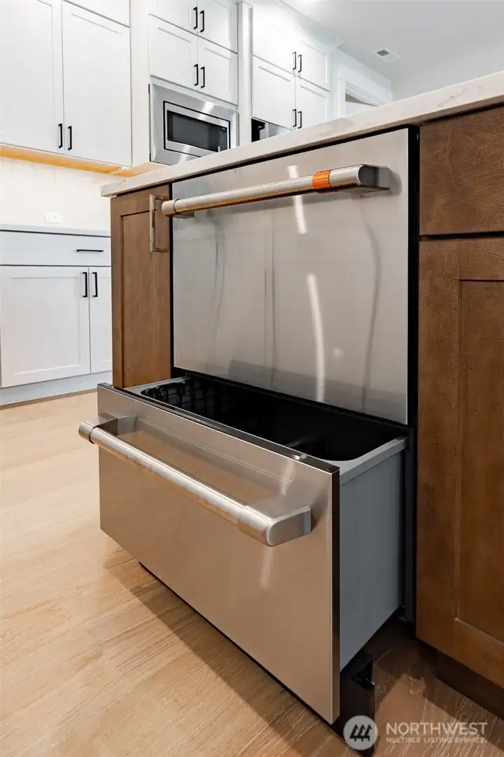 A Double Drawer DW offers both convenience and energy savings.