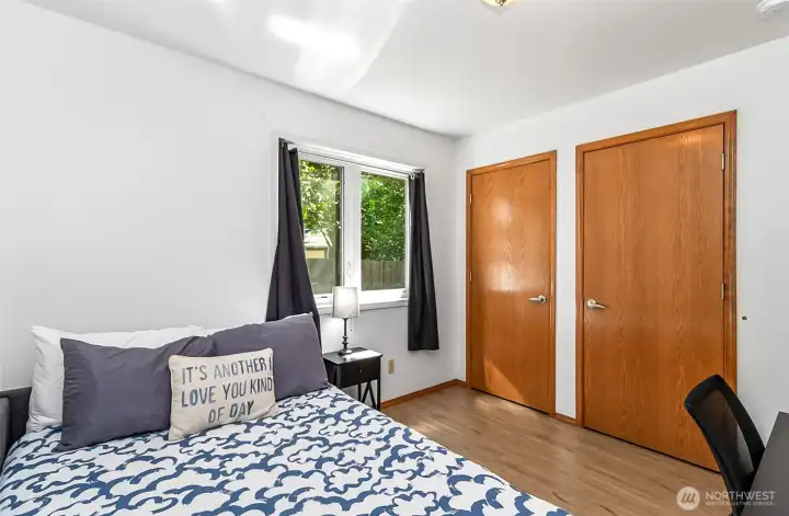 Second bedroom on the main floor.