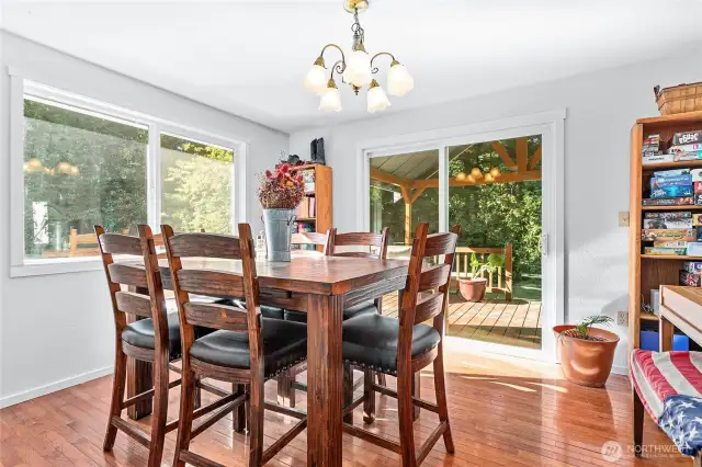 Designated dining room