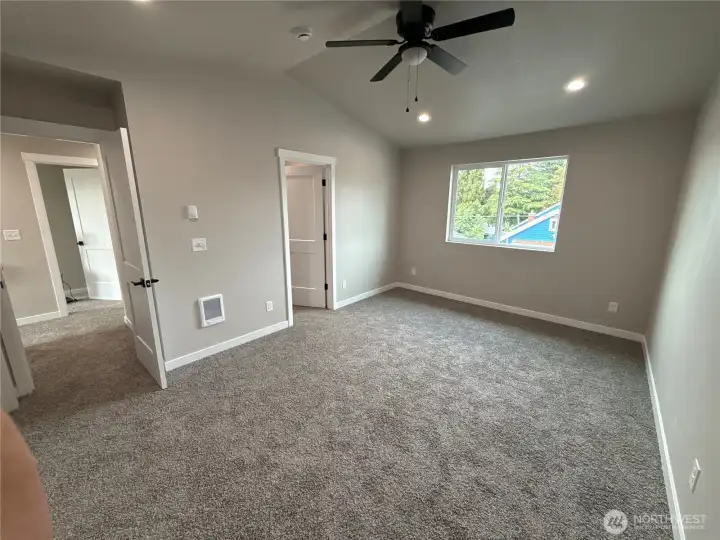 Large primary bedroom