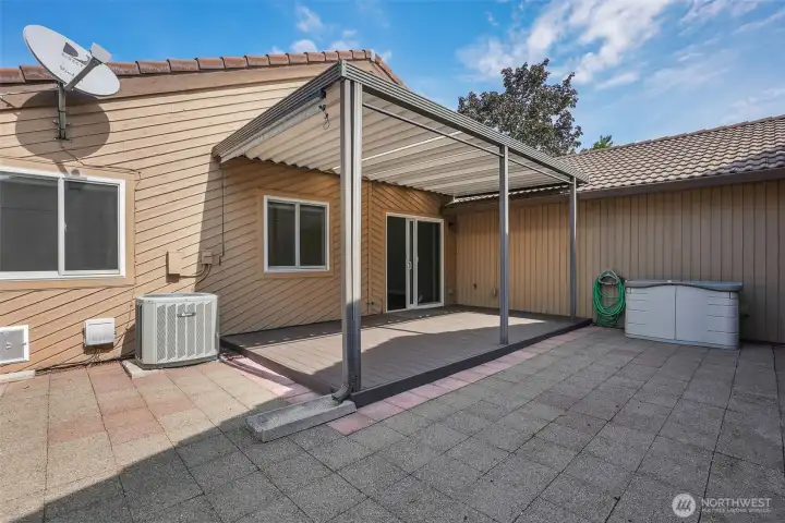 Covered Patio - Awning put in 2021