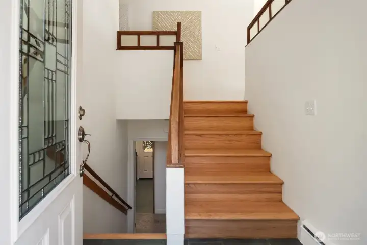 Front door entry.