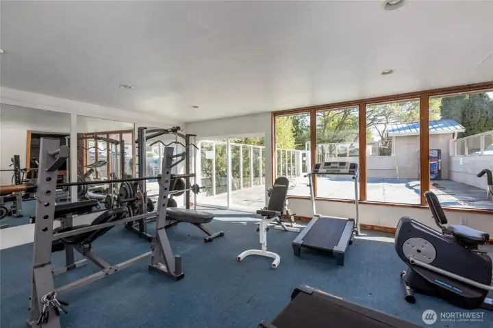 fitness center