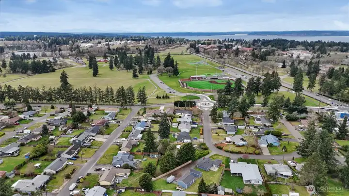 Location is great for access to work, play, schools and shopping.