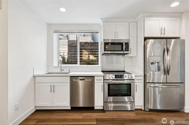 Photo of an almost identical townhome