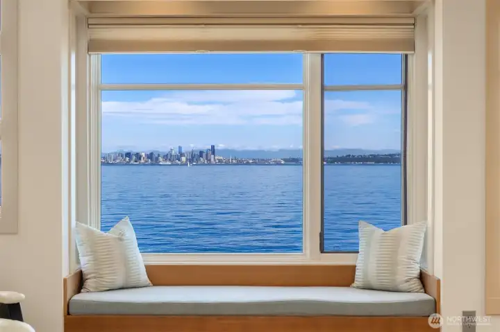 Curl up with a book and watch the scenes unfold.