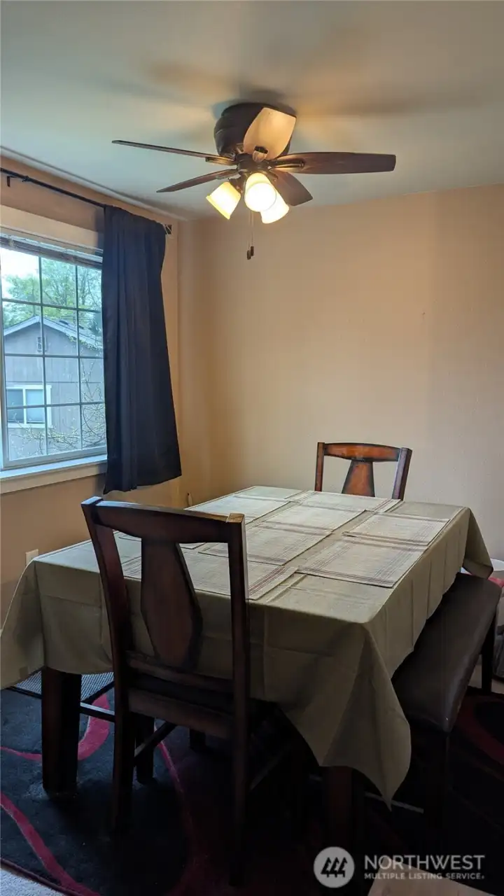 Separate dining room