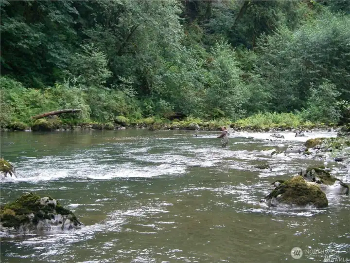 If you like to fish, just imagine the tranquility and excitement you will experience here. Especially, if like my friend, you land a big one!