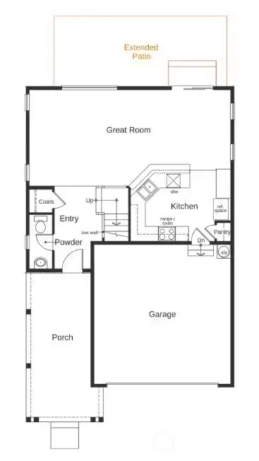 Floor Plan Level 1